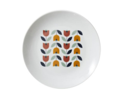 Talerz deserowy śniadaniowy 19 cm Retro #2